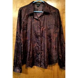 1155. Women's Ralph Lauren Button down Blouse XL